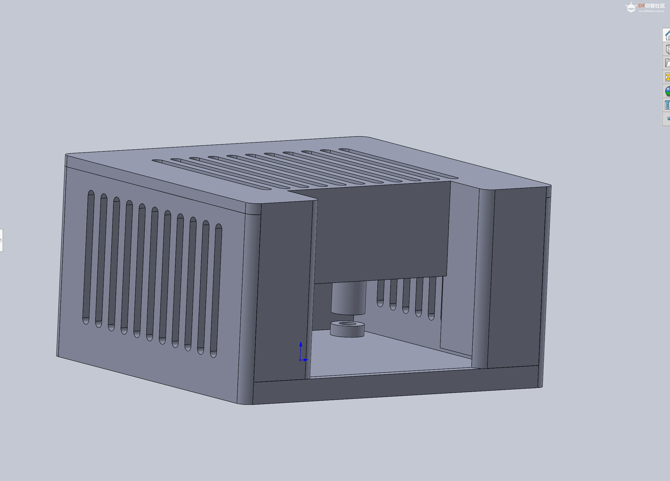 【3D打印】12V直流电机调速器外壳图4