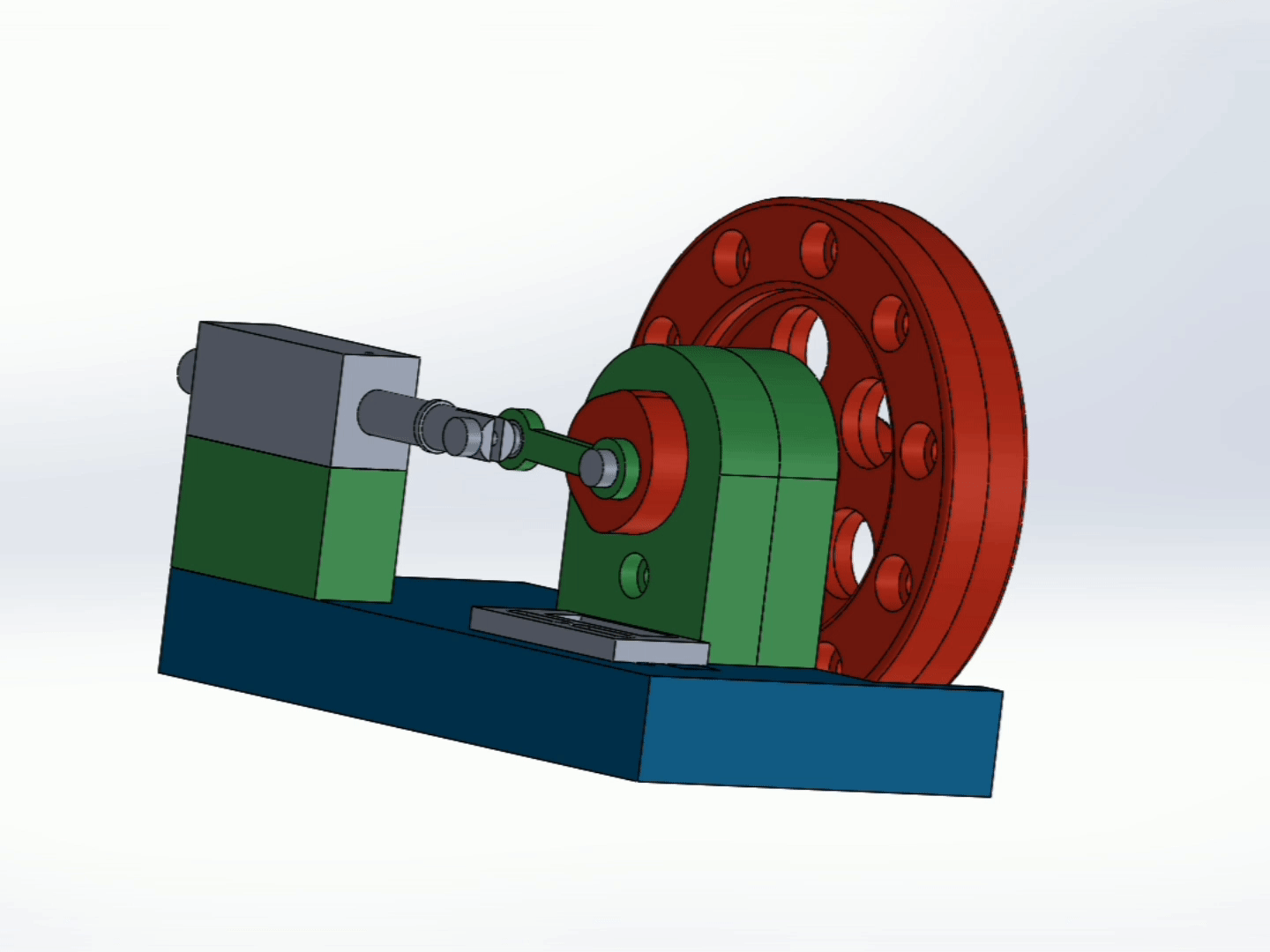 3D打印电磁发动机（二冲程引擎）图2