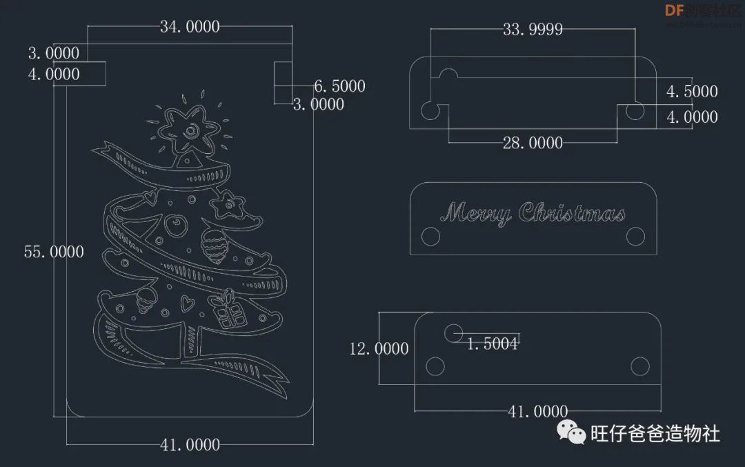 MerryChristmas|创客奶爸带你制作圣诞挂件图8