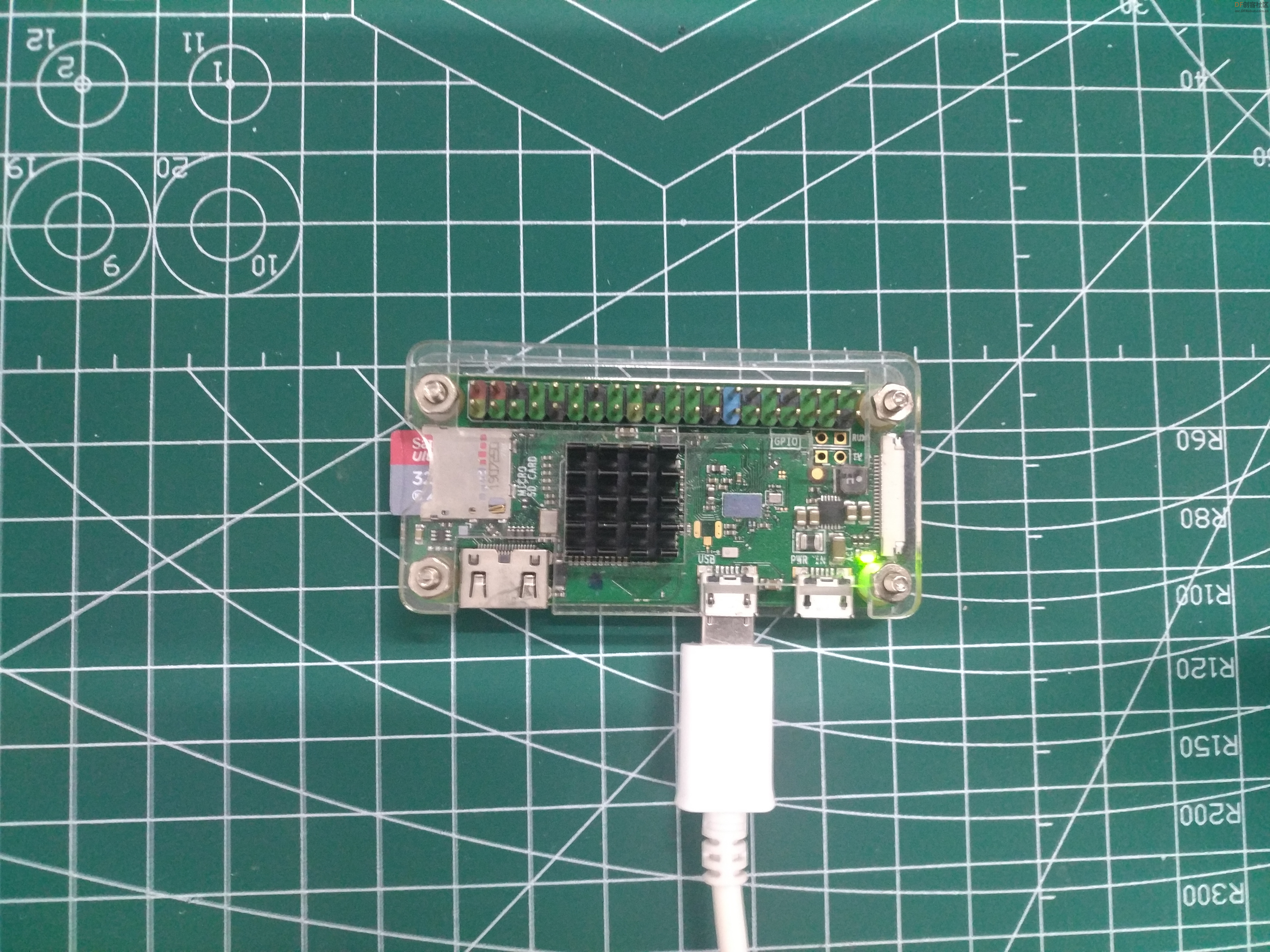 树莓派ZeroWH的USB以太网方式连接图4