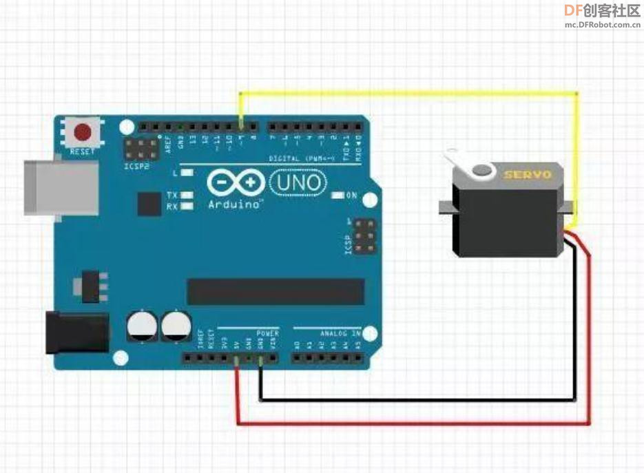 【教程】在彩屏上画一个舵机用Arduino来控制效果出奇的好！图1