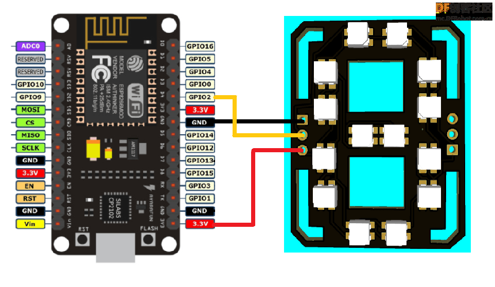 用ESP8266做一个高颜值的RGB时钟！图13