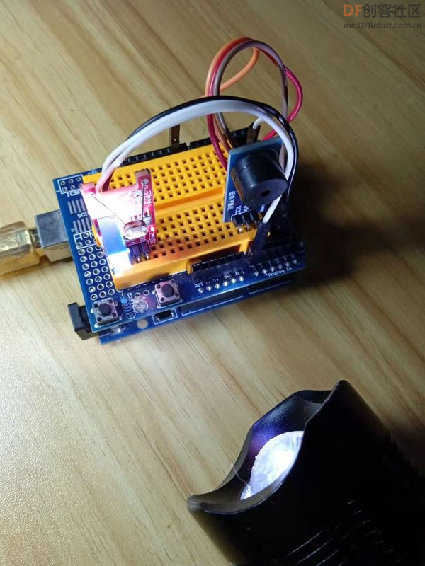 【Arduino】168种传感器模块系列实验（49）---蜂鸣器模块图1
