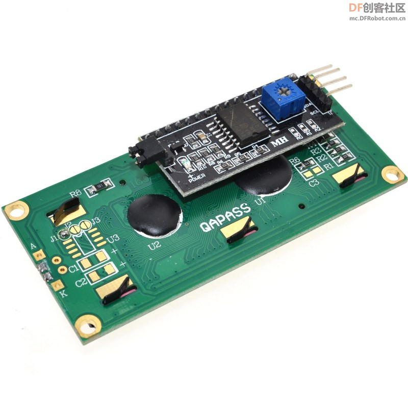 【Arduino】168种传感器模块系列实验（88）--- LCD1602液晶屏图2