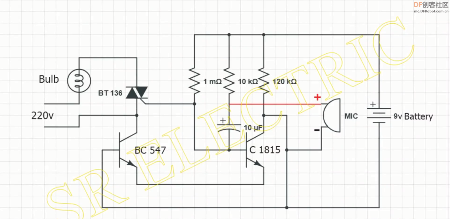 LED灯条控制器电路的制作方法图1