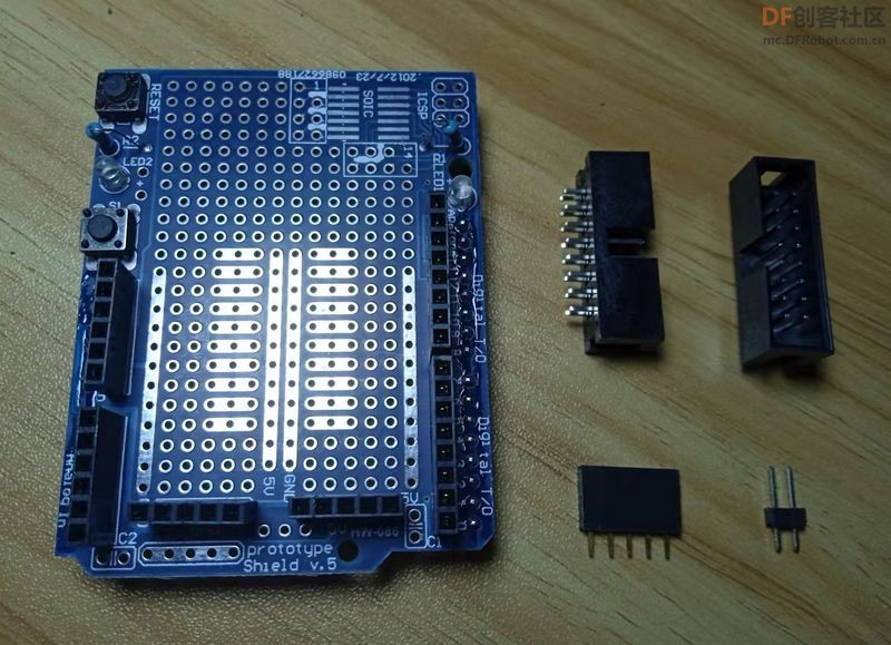 【Arduino】168种传感器模块系列实验（123）---P10V706LED屏模组图1