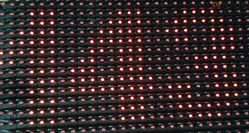 【Arduino】168种传感器模块系列实验（123）---P10V706LED屏模组图2