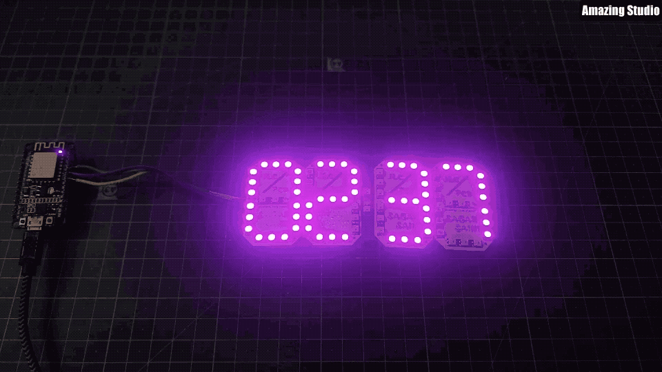 用ESP8266做一个迷你的时钟图3