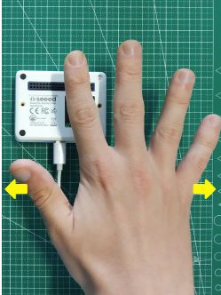 用微机器学习做手势辨识图30