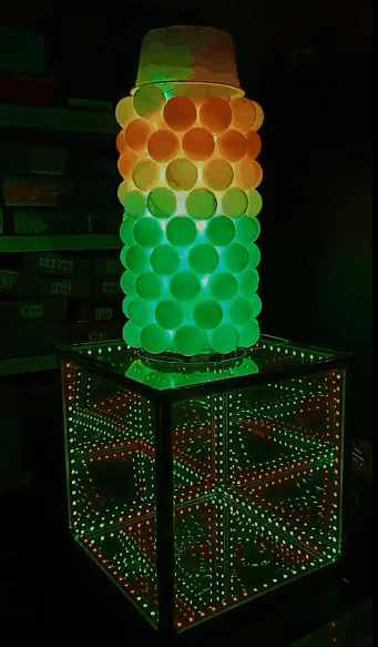 【花雕动手做】有趣好玩音乐可视化系列（26）--LED 超立方体图1