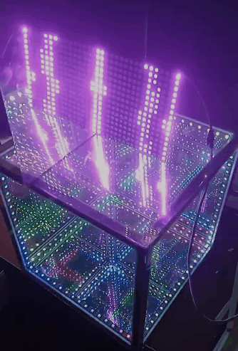 【花雕动手做】有趣好玩音乐可视化系列（26）--LED 超立方体图1
