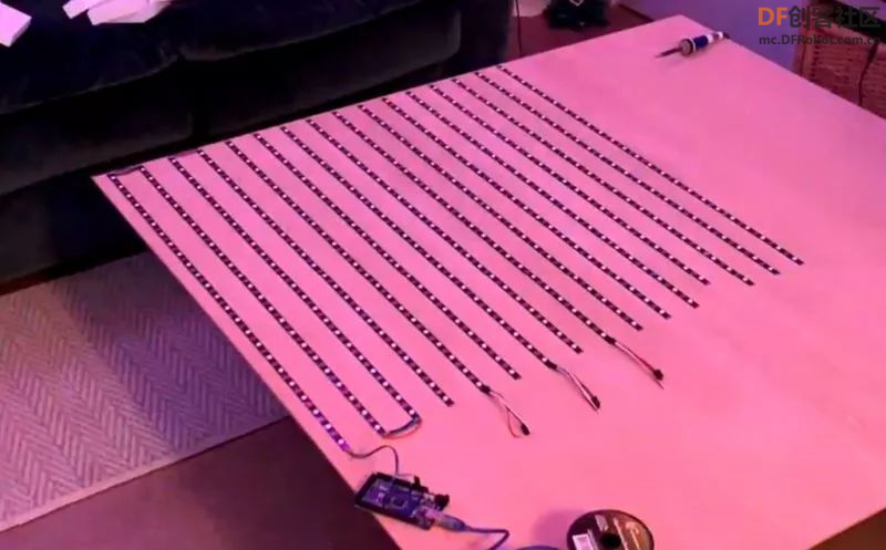 用 Arduino 制造交互式 LED 墙图2