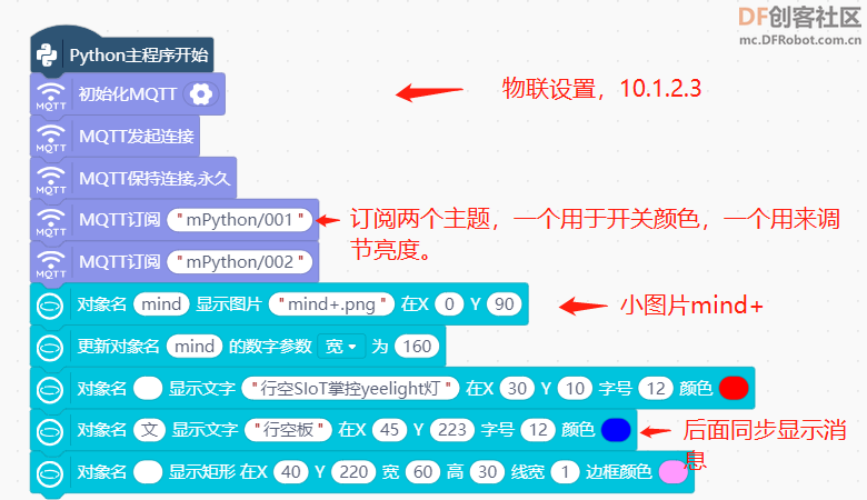 【行空】 SIoT通过掌控板控制yeelight灯图7