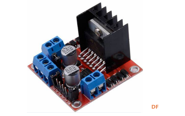 L298N_红色直流电机驱动模块+掌控板的应用：仰望3动力升级图1