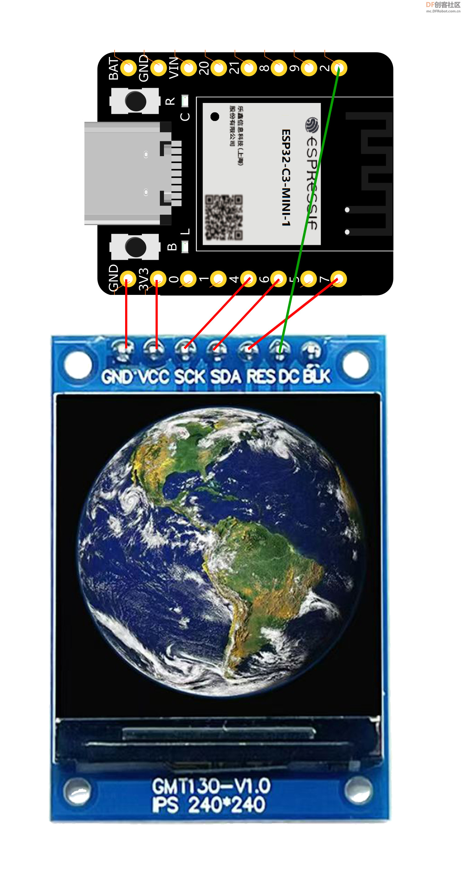 ESP32桌面天气时钟小电视保姆级教程——基于Beetle ESP32-C3图18