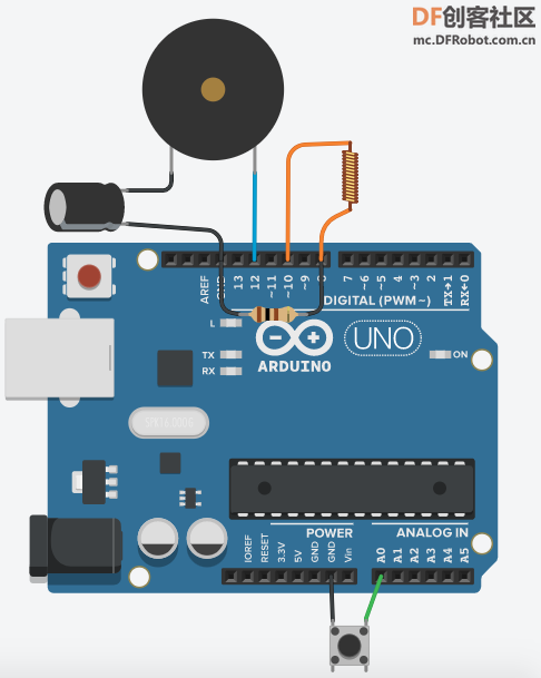 用 Arduino 造一个简易金属探测器图5