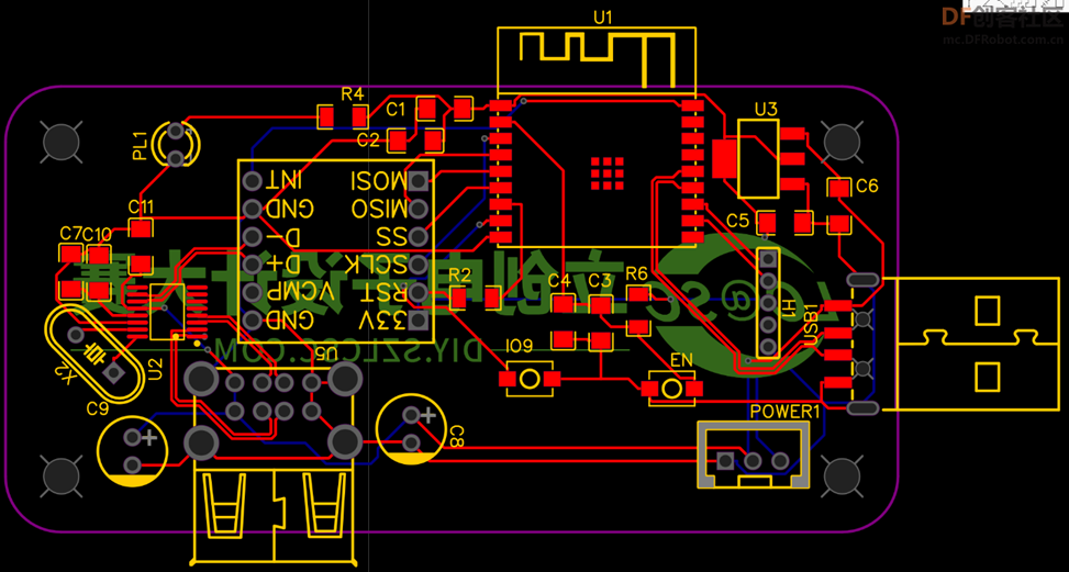 ESP32 C3 双USB 手柄转蓝牙图1