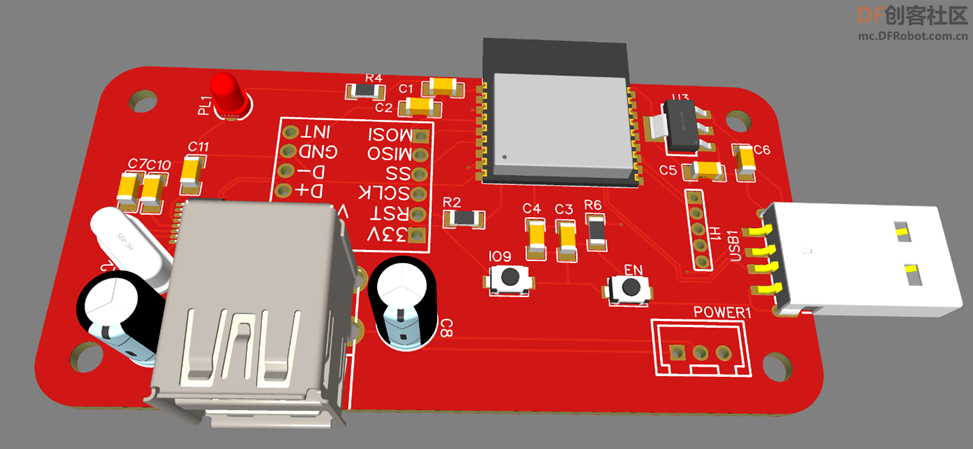 ESP32 C3 双USB 手柄转蓝牙图2