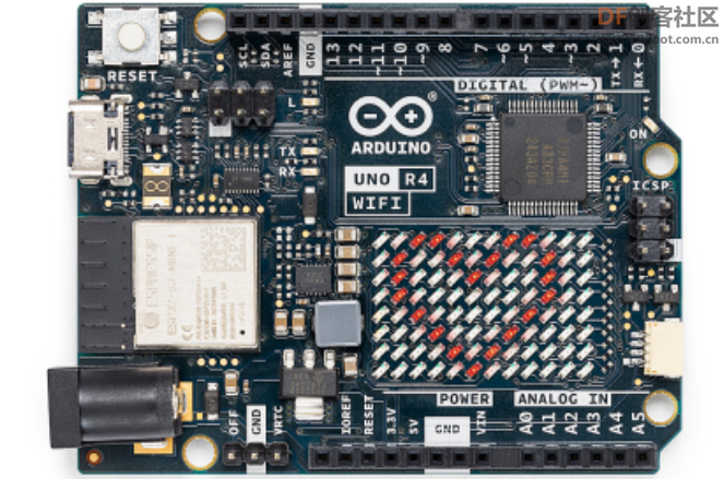 Arduino UNO R4 与行空板 LED矩阵互动图8