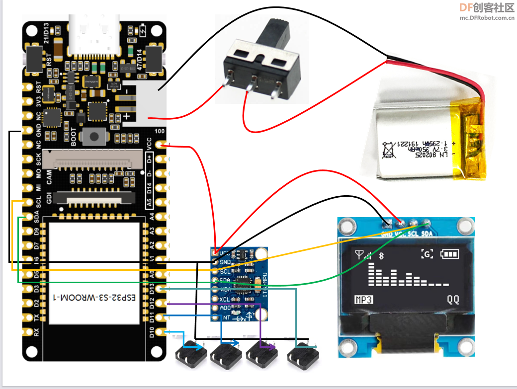 FireBeetle 2 ESP32-S3+自制工业机器人无线控制手柄图14