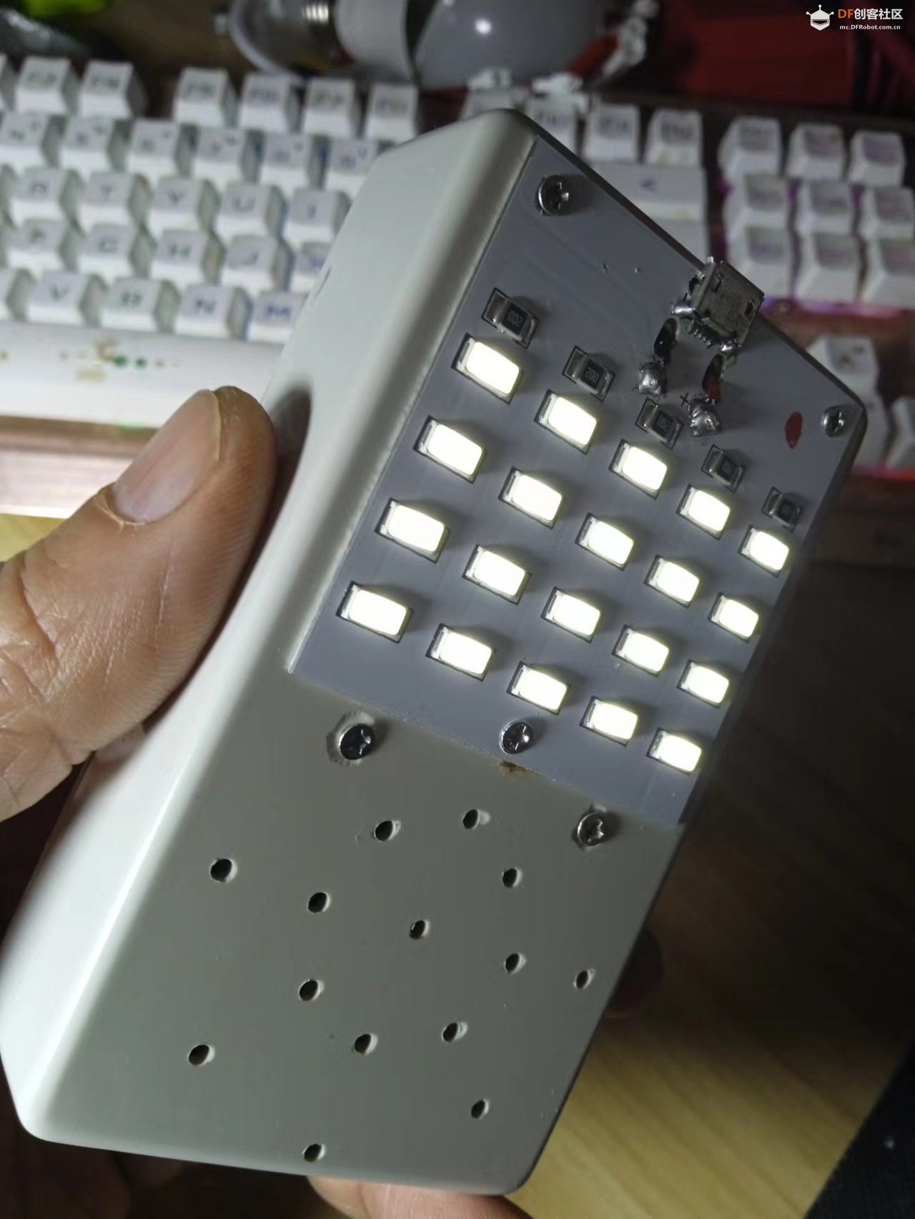 【花雕动手做】ASRPRO语音识别（68）--语音灯板PWM照明盒子图16