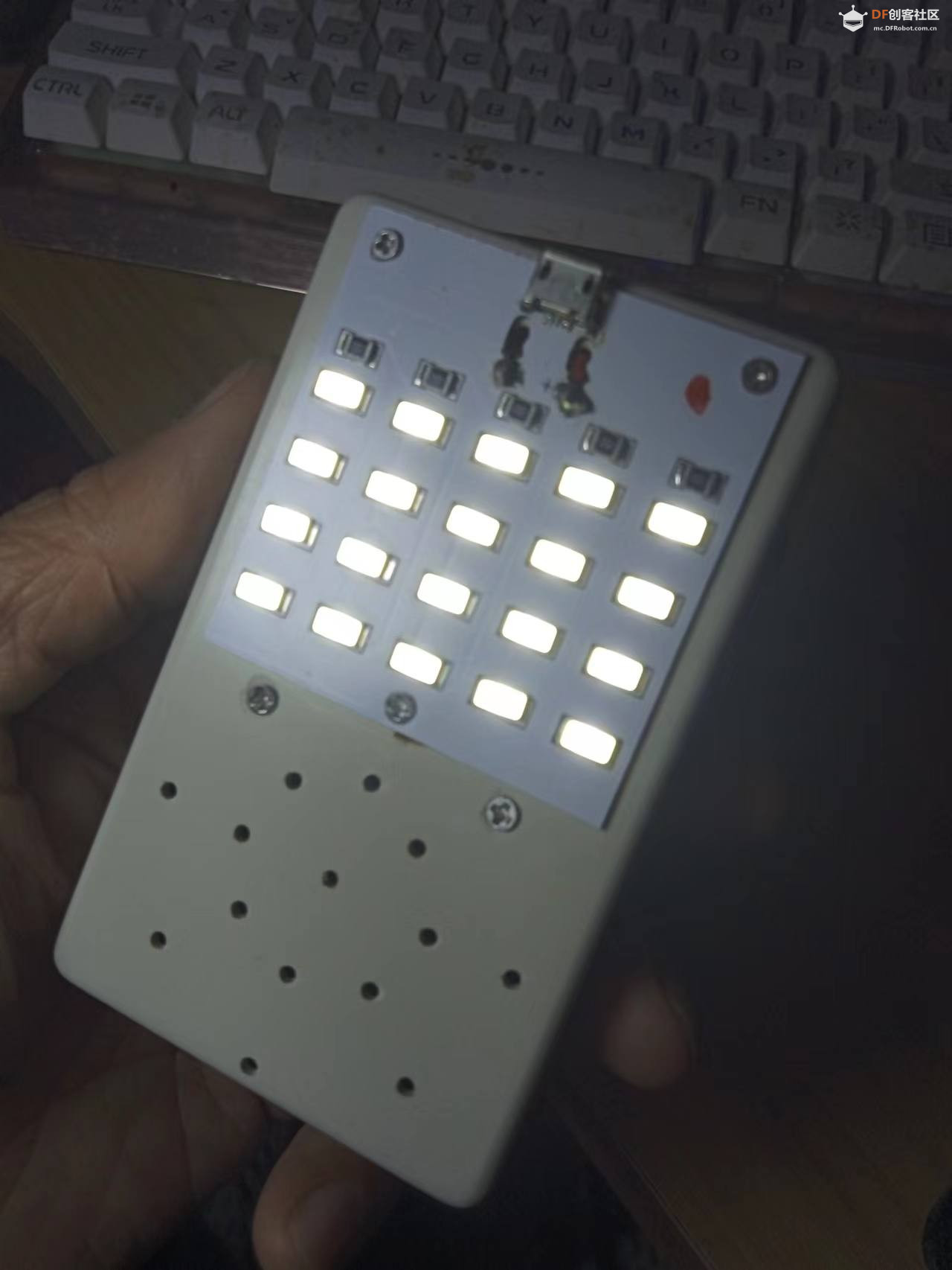 【花雕动手做】ASRPRO语音识别（68）--语音灯板PWM照明盒子图14