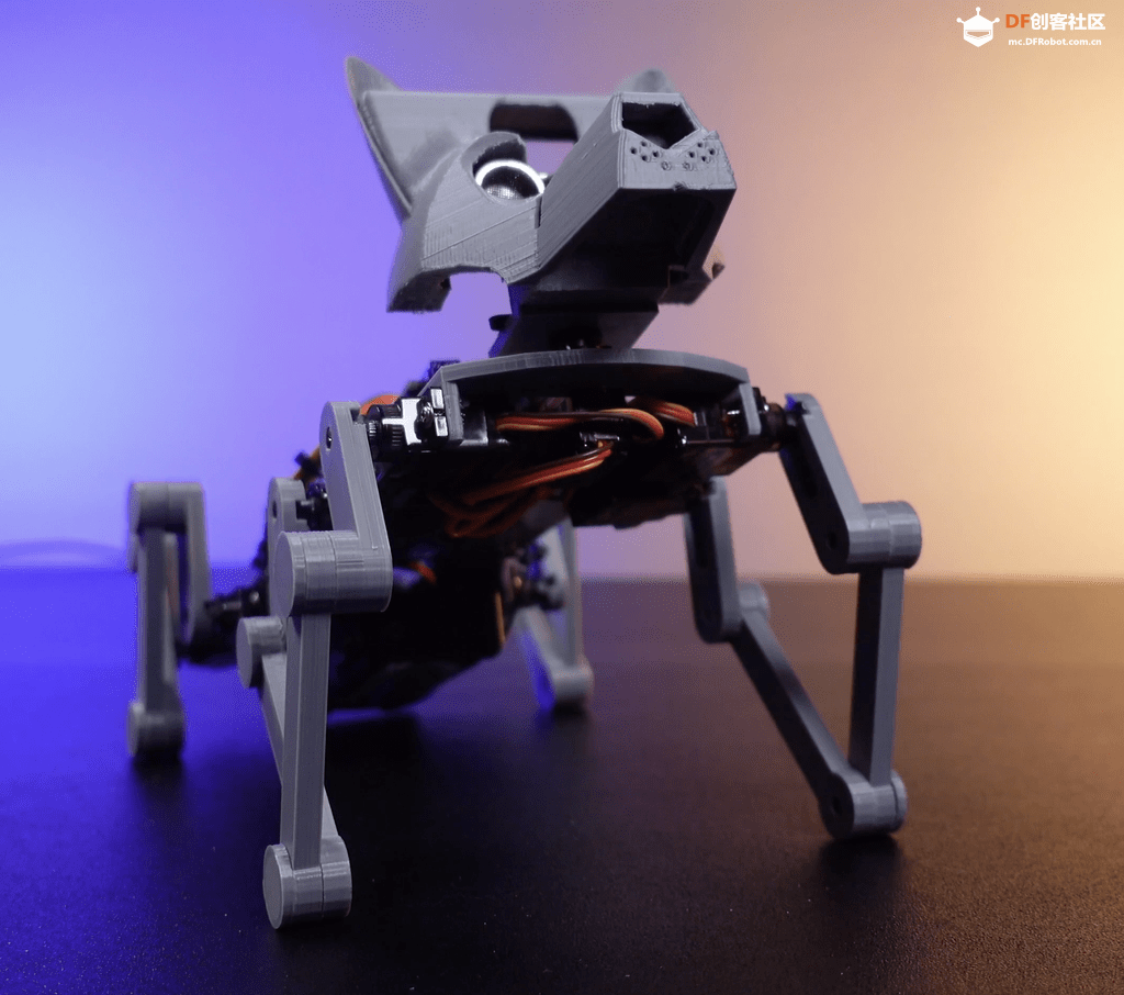 制作一只3D打印的遥控机器狗图27