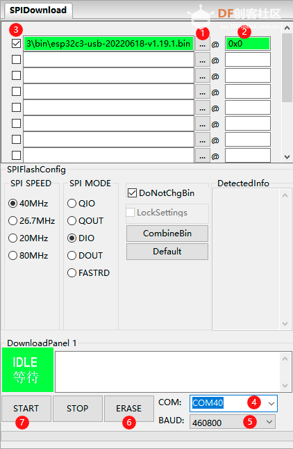 FireBeetle ESP32C6首发初体验（1）：Micropython点亮LED图2