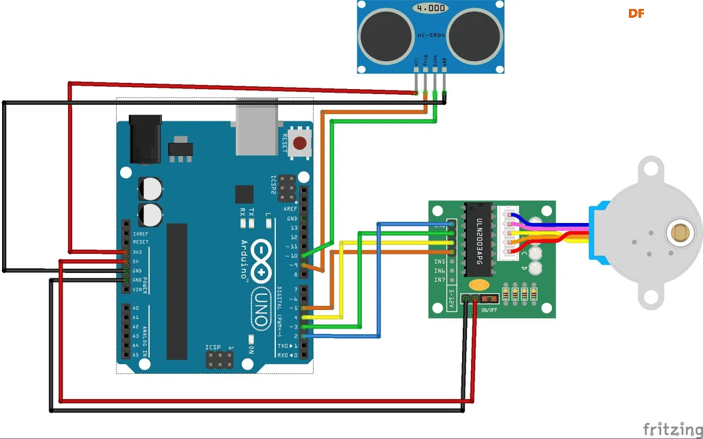 如何用Arduino制作一个简易自动喂鱼器图8