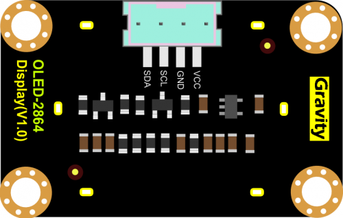 Beetle ESP32 C6 + Gravity I2C OLED-2864显示屏图6