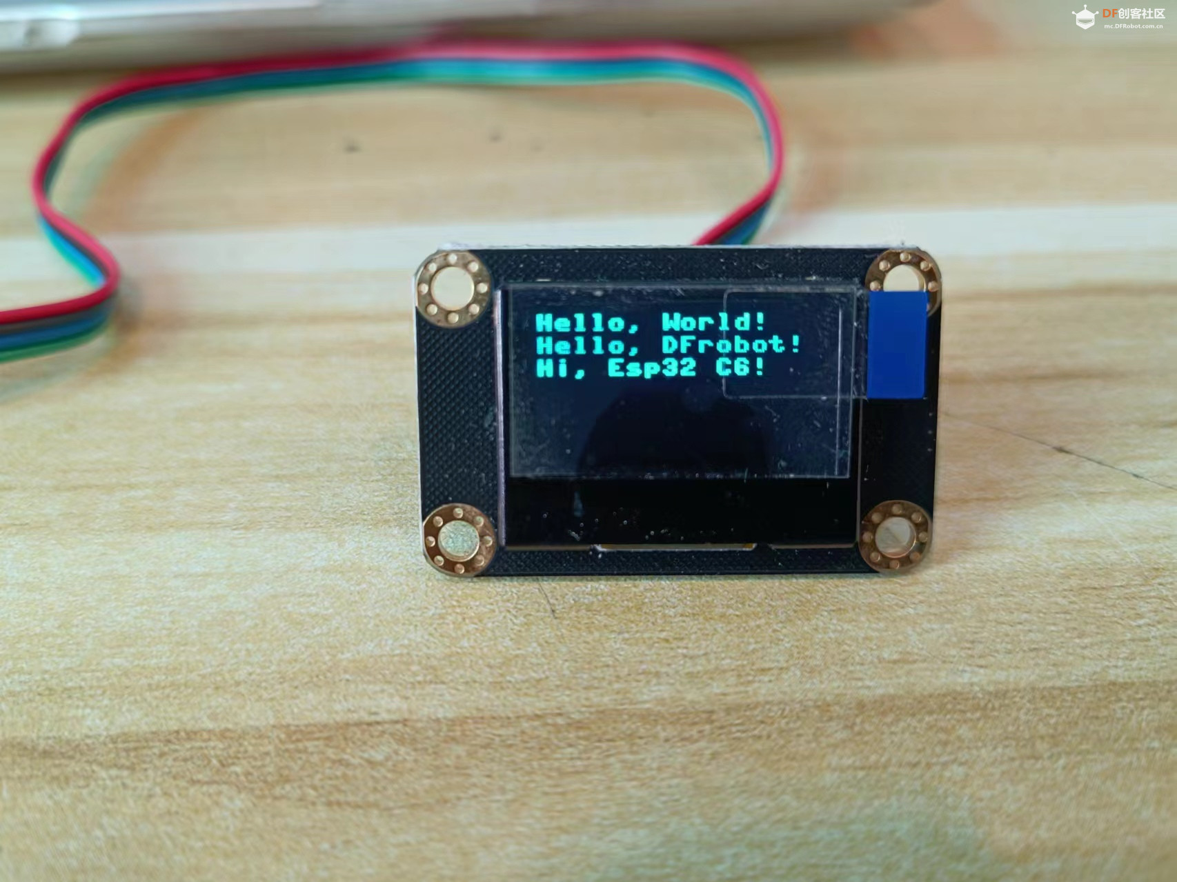 Beetle ESP32 C6 + Gravity I2C OLED-2864显示屏图7