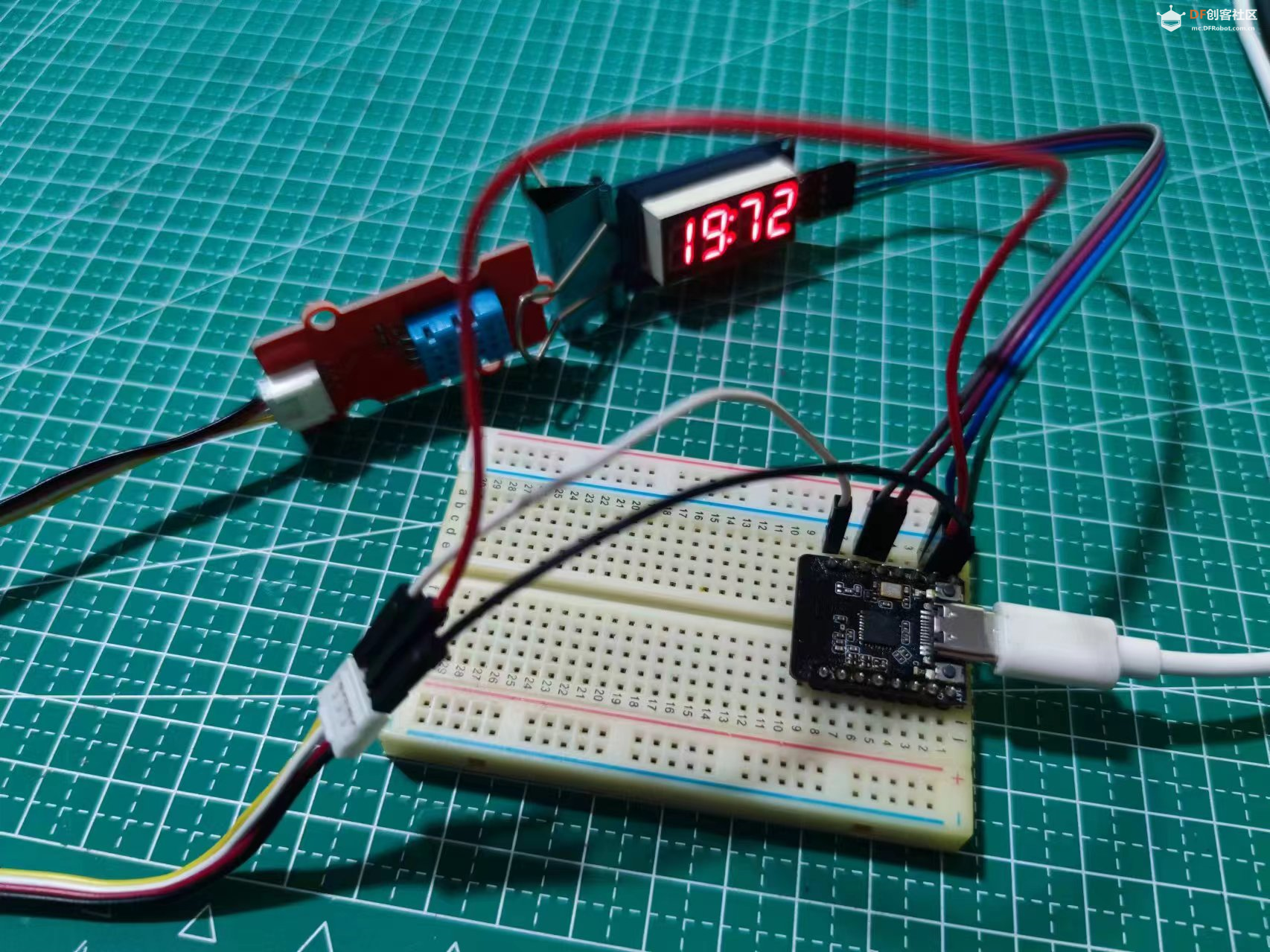 基于Beetle ESP32 C6开发板和物联网的环境检测图15