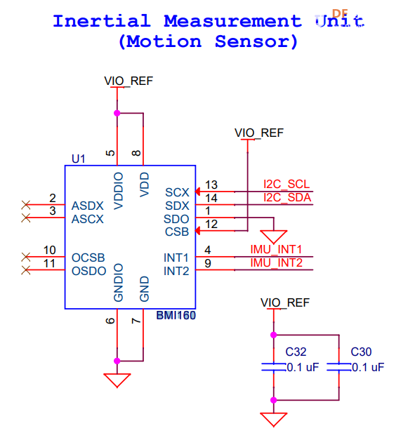 FireBeetle 2 ESP32 C6  Arduino 驱动BMI160 获取陀螺仪值图2