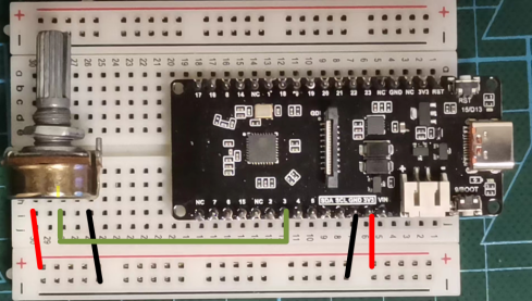 Arduino ESP32 C6  ADC功能介绍以及模拟量信号读取图7