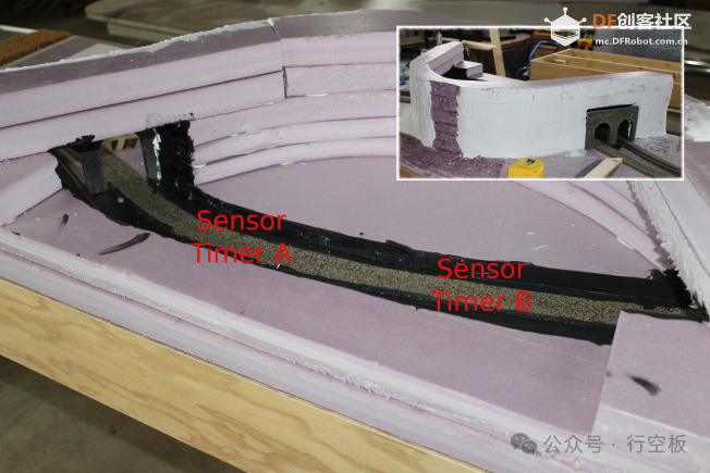 使用行空板测量火车模型的缩比速度图4