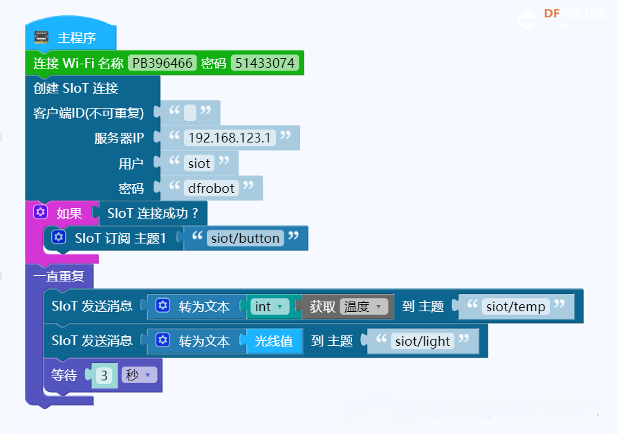 行空板与掌控板：物联网信息交互siot与控制平台图3