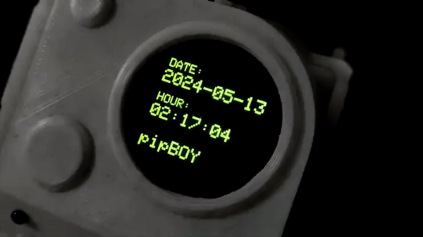 用Firebeetle ESP32-E复刻辐射中的哔哔小子手表（PiP Watch）图6
