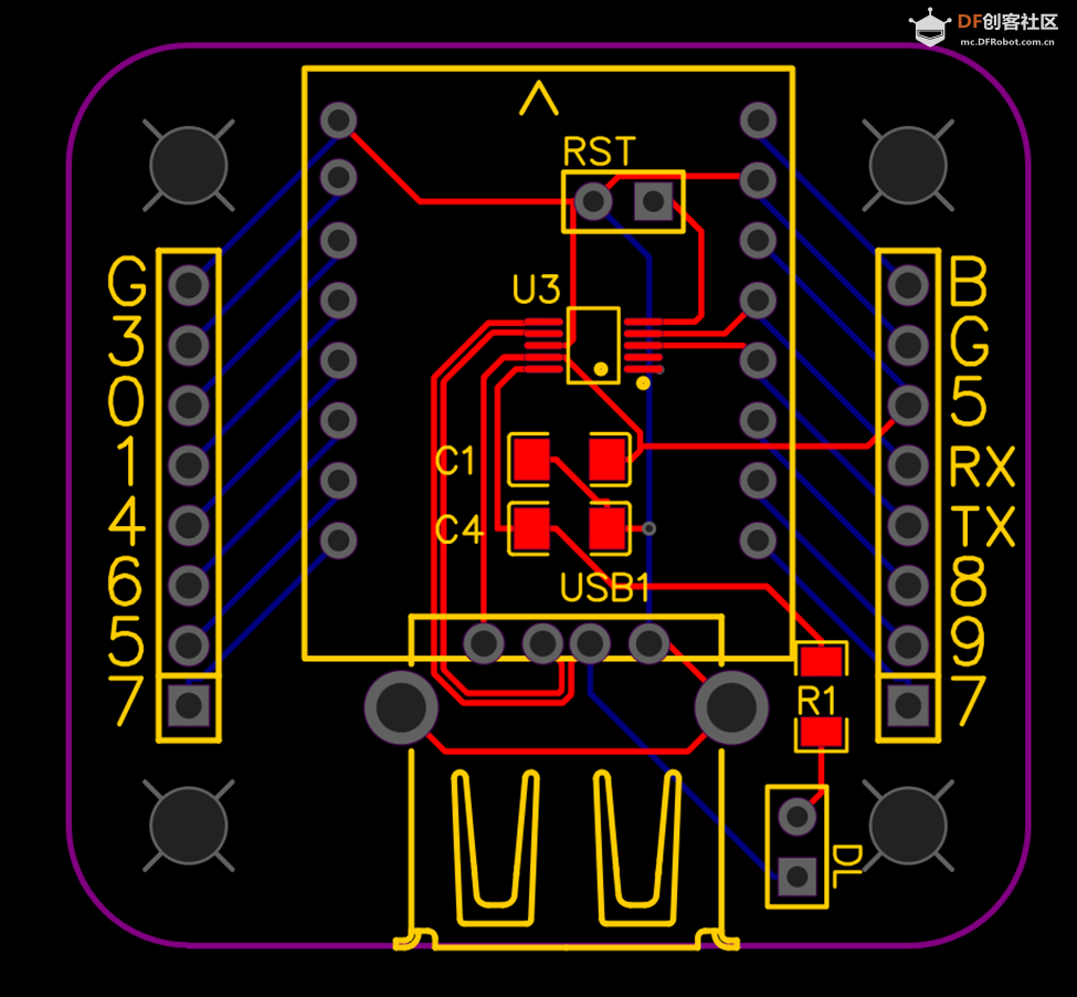 Ch554 制作USB Host 实现USB键盘转蓝牙图2