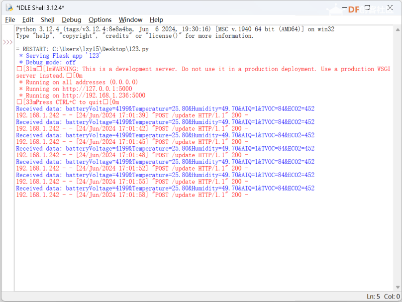 基于Firebeetle ESP32-C6智能室内环境监测系统图1