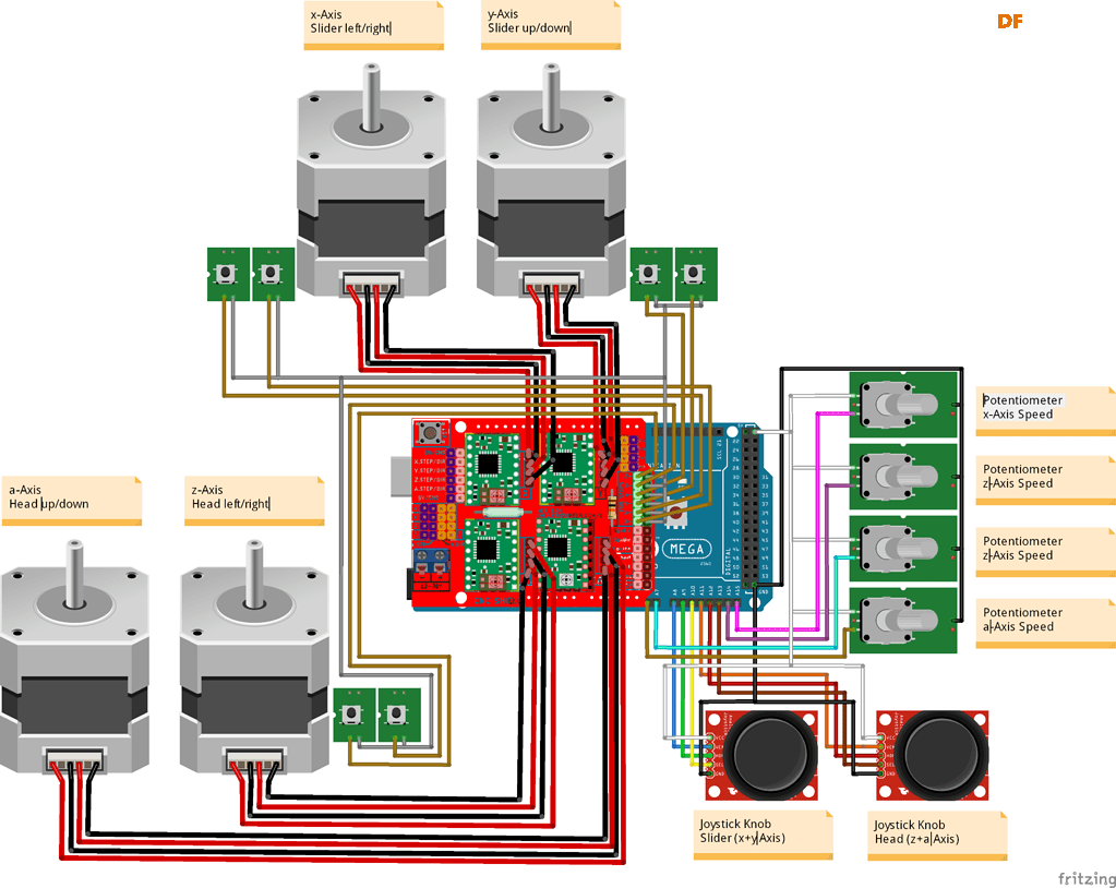 【花雕学编程】Arduino动手做（224）---CNC Shield V3 拓展模块图1