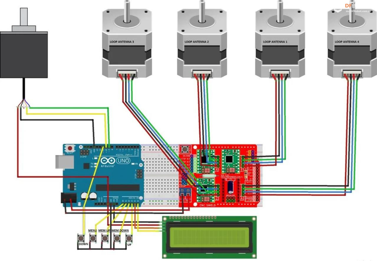 【花雕学编程】Arduino动手做（224）---CNC Shield V3 拓展模块图2