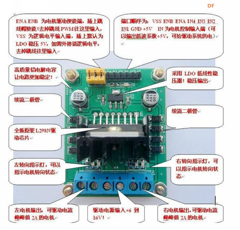 【花雕学编程】Arduino动手做（226）---L298N驱动42步进电机图1