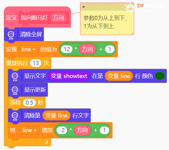 行空板k10：文字跑马灯二图6