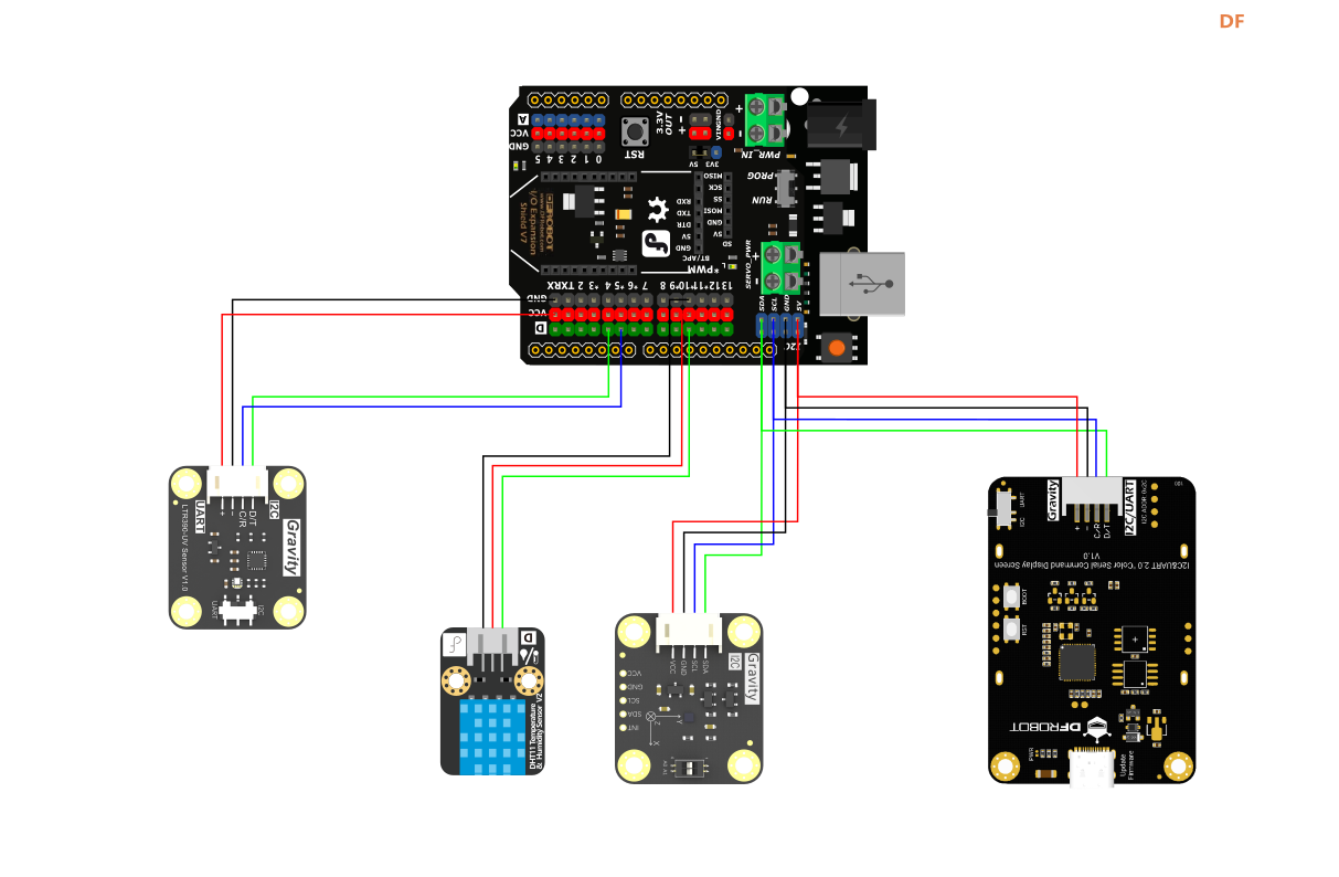 自制一个基于Arduino的实时气象站图3