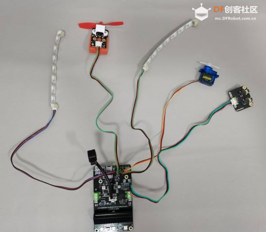 行空板扩展板语音控制系统图4