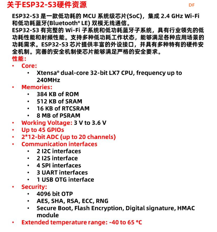 【花雕学编程】Arduino动手做（232）---ESP32-S3 CAM视觉模组图2