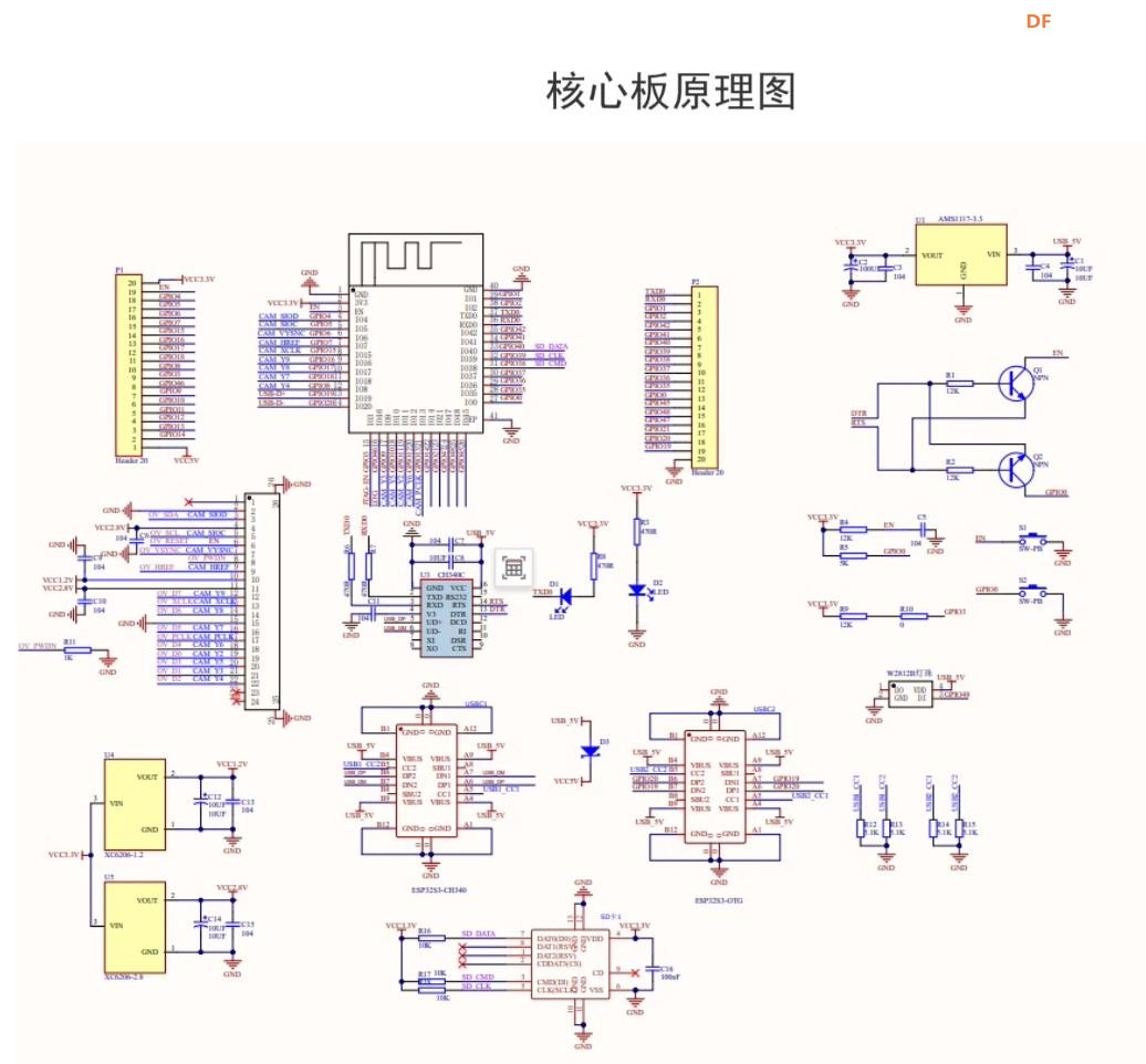 【花雕学编程】Arduino动手做（232）---ESP32-S3 CAM视觉模组图2