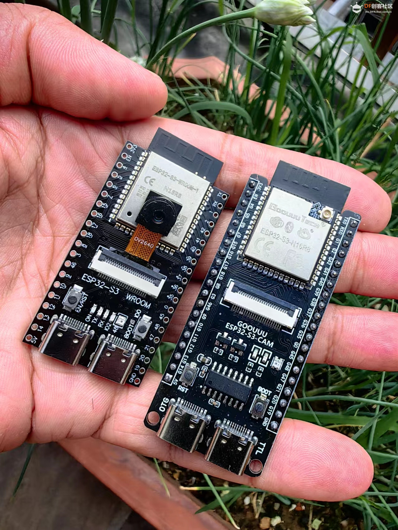 【花雕学编程】Arduino动手做（232）--ESP32S3-CAM驱动2812灯环图3