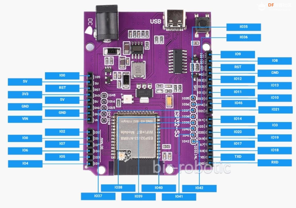 【花雕学编程】Arduino动手做（233）---ADXL345控制WS2812满屏图1