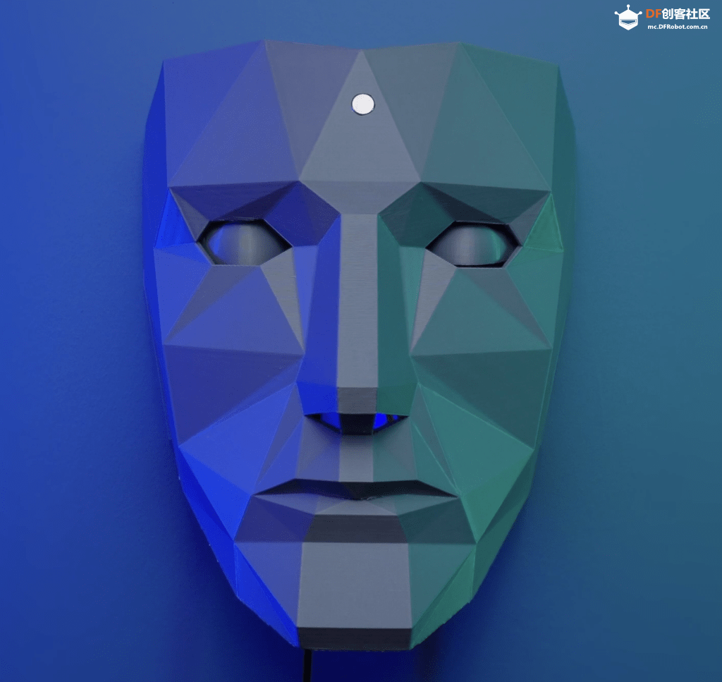 基于Arduino做的“鱿鱼游戏”BOSS面具，支持动作检测图41